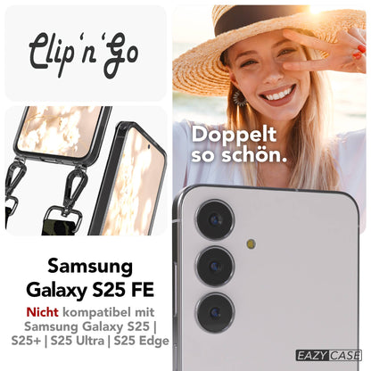 Samsung Galaxy S25 FE Handykette MagSafe mit verstellbarem Boho Band 