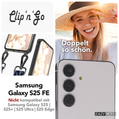 Samsung Galaxy S25 FE Handykette MagSafe mit verstellbarem Boho Band 