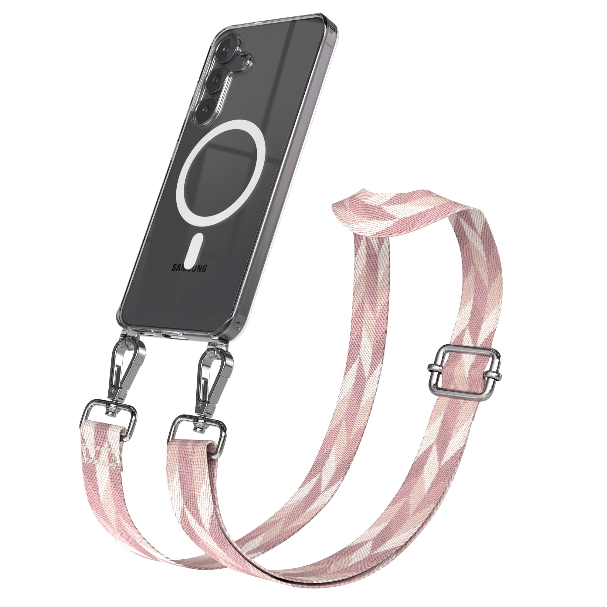 Samsung Galaxy S25 FE Handykette MagSafe mit verstellbarem Boho Band 