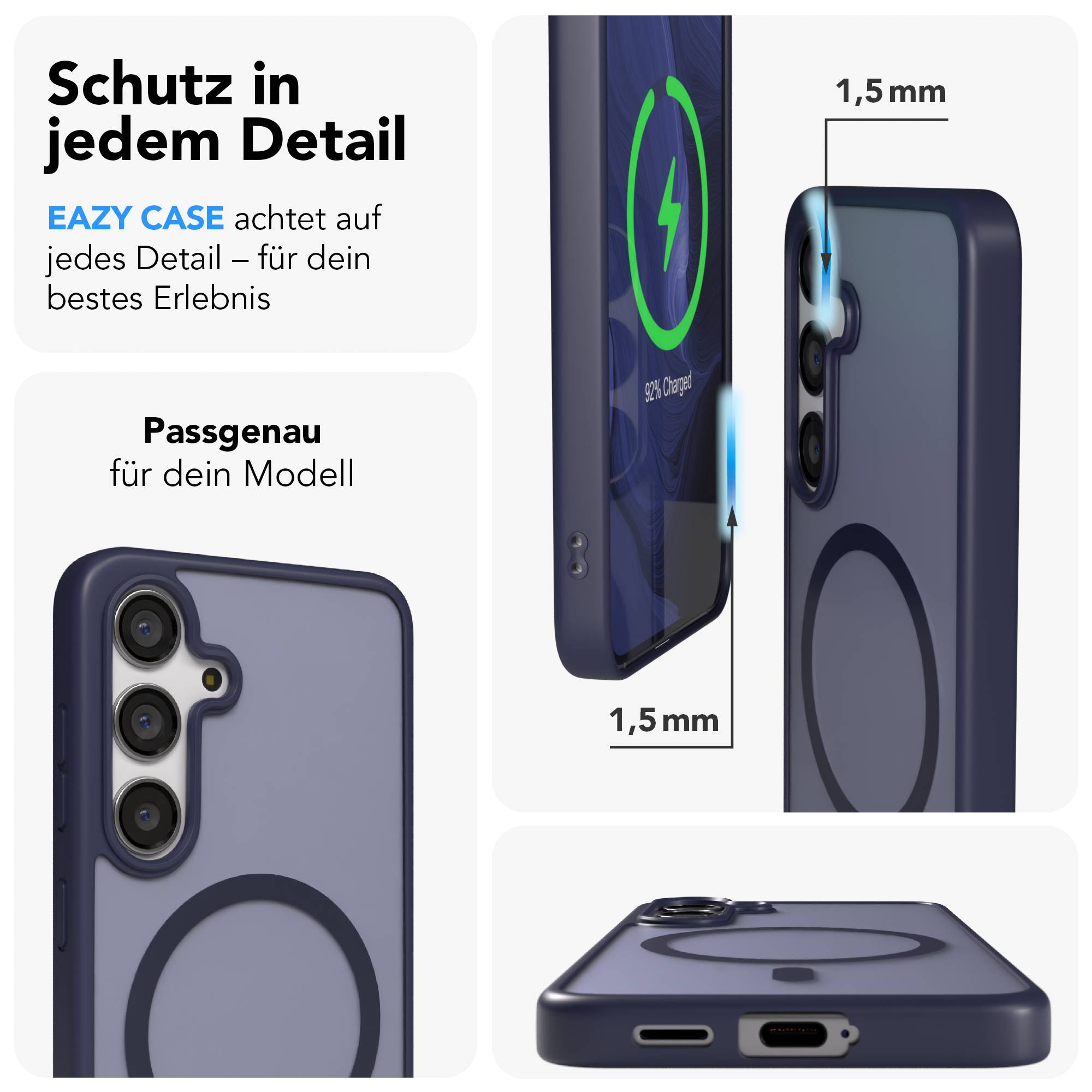Samsung Galaxy S24 Outdoor Bumper Hülle mit MagSafe Funktion 