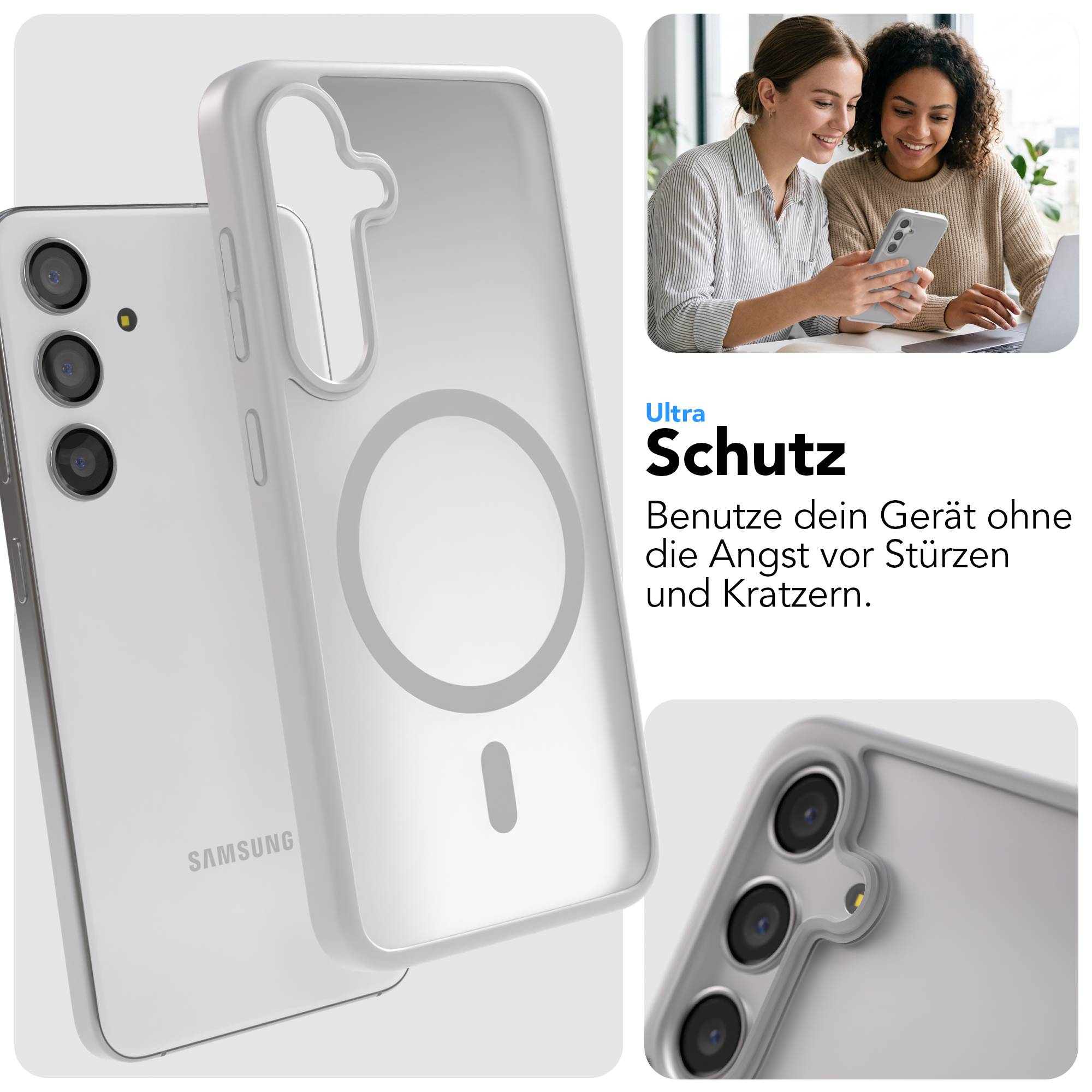 Samsung Galaxy S24 Outdoor Bumper Hülle mit MagSafe Funktion 
