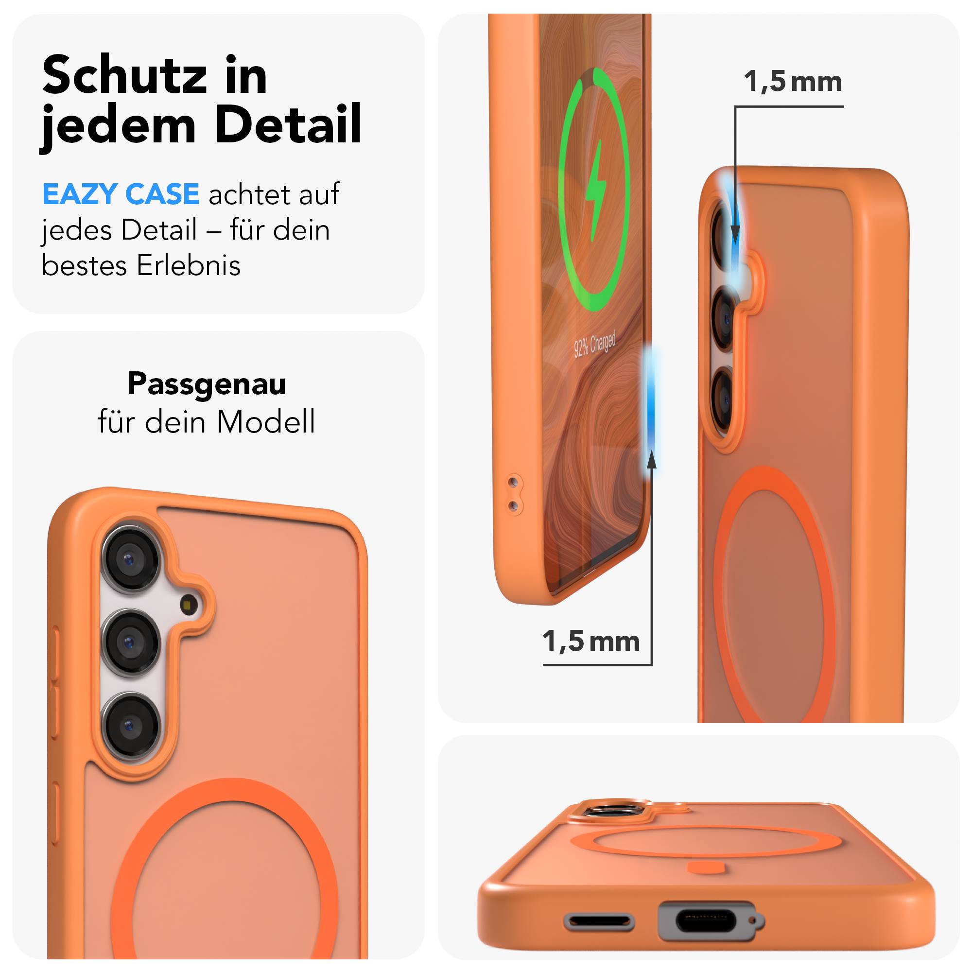Samsung Galaxy S24 Outdoor Bumper Hülle mit MagSafe Funktion 