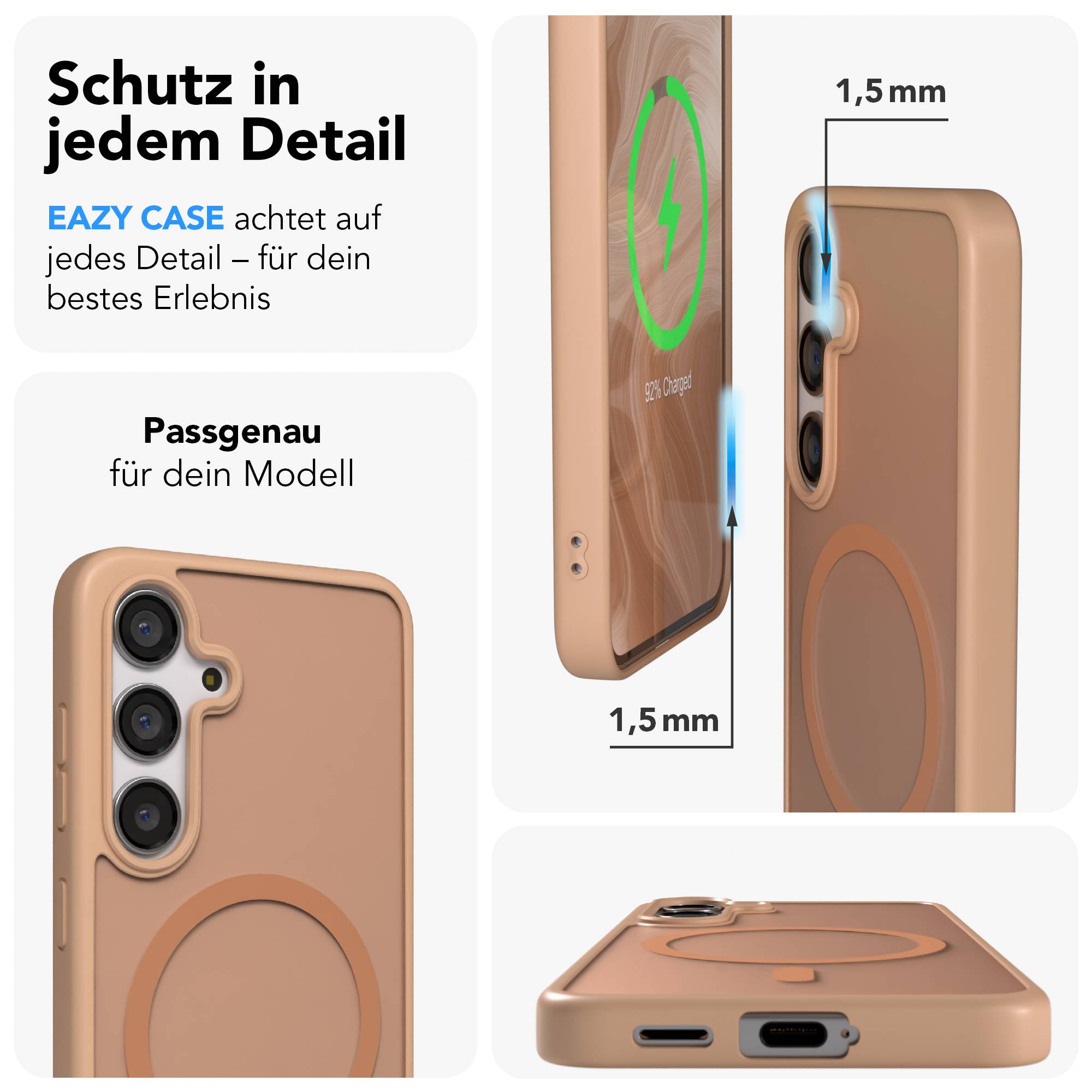 Samsung Galaxy S24 Outdoor Bumper Hülle mit MagSafe Funktion 