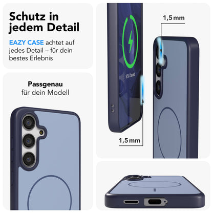 Samsung Galaxy S24 Bumper Hülle mit MagSafe Magnetring Outdoor 