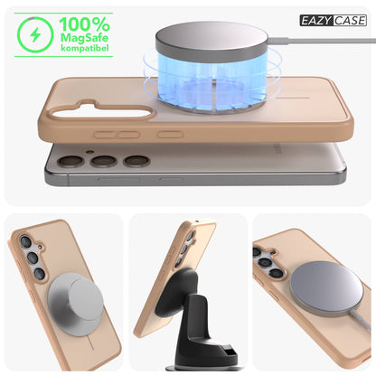Samsung Galaxy S24 Bumper Hülle mit MagSafe Magnetring Outdoor 