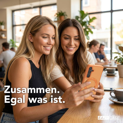 Samsung Galaxy S24 Bumper Hülle mit drehbarem Ring und MagSafe Funktion 