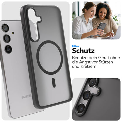 Samsung Galaxy S24 Plus Outdoor Bumper Hülle mit MagSafe Magnetring 