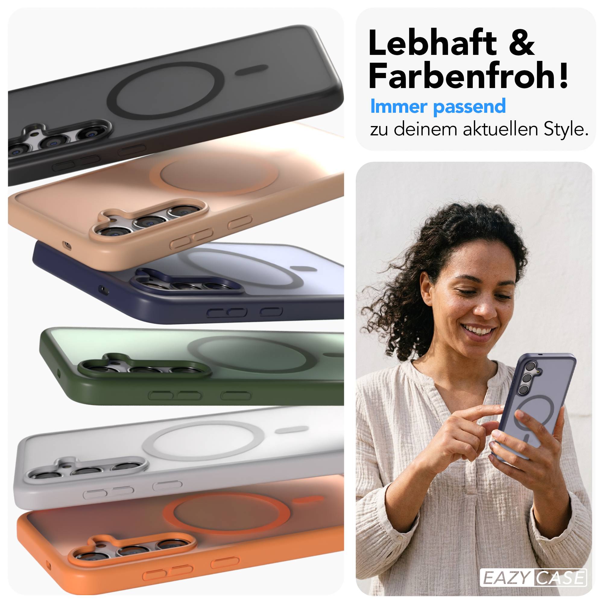 Samsung Galaxy S24 Plus Outdoor Bumper Hülle mit MagSafe Magnetring 