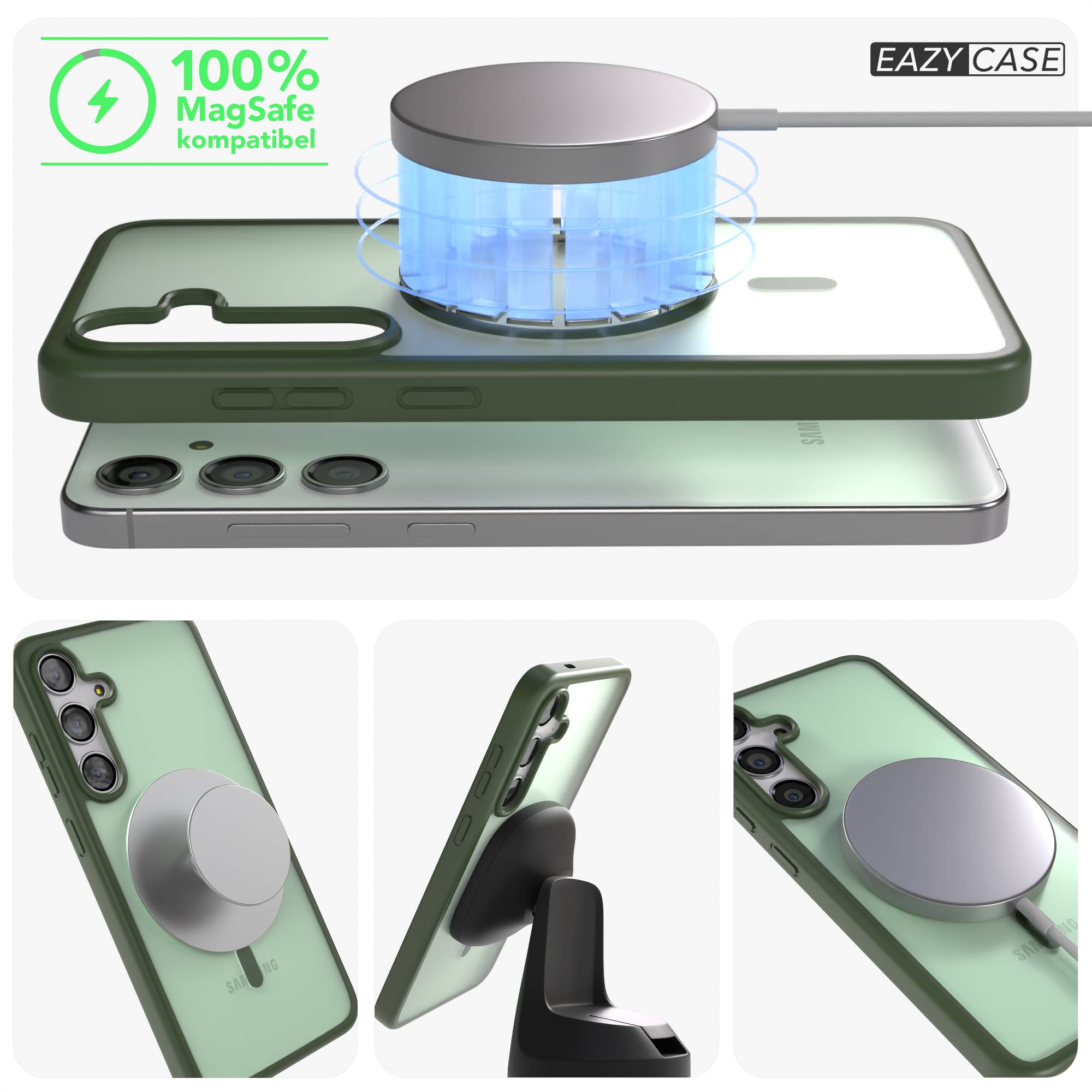 Samsung Galaxy S24 Plus Outdoor Bumper Hülle mit MagSafe Magnetring 