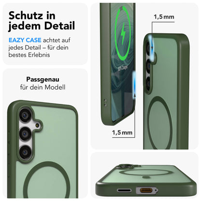 Samsung Galaxy S24 Plus Outdoor Bumper Hülle mit MagSafe Magnetring 