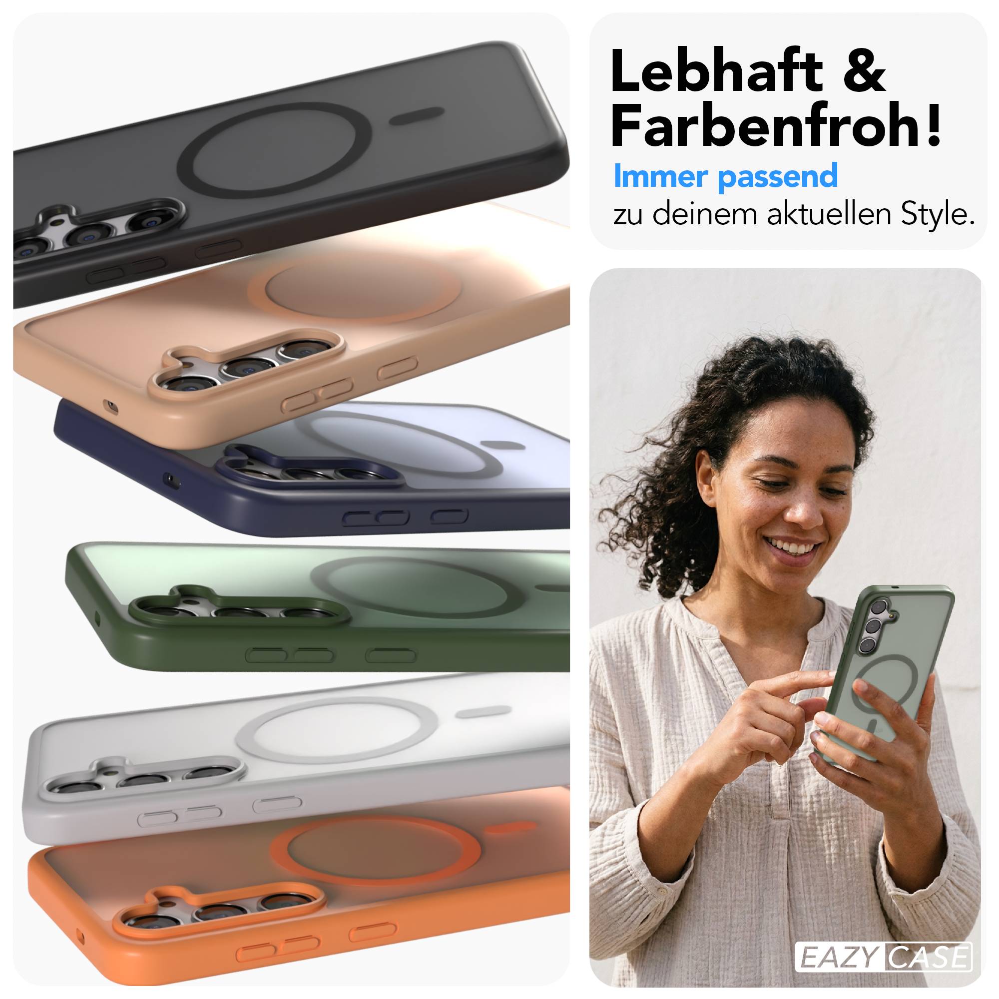 Samsung Galaxy S24 Plus Outdoor Bumper Hülle mit MagSafe Magnetring 
