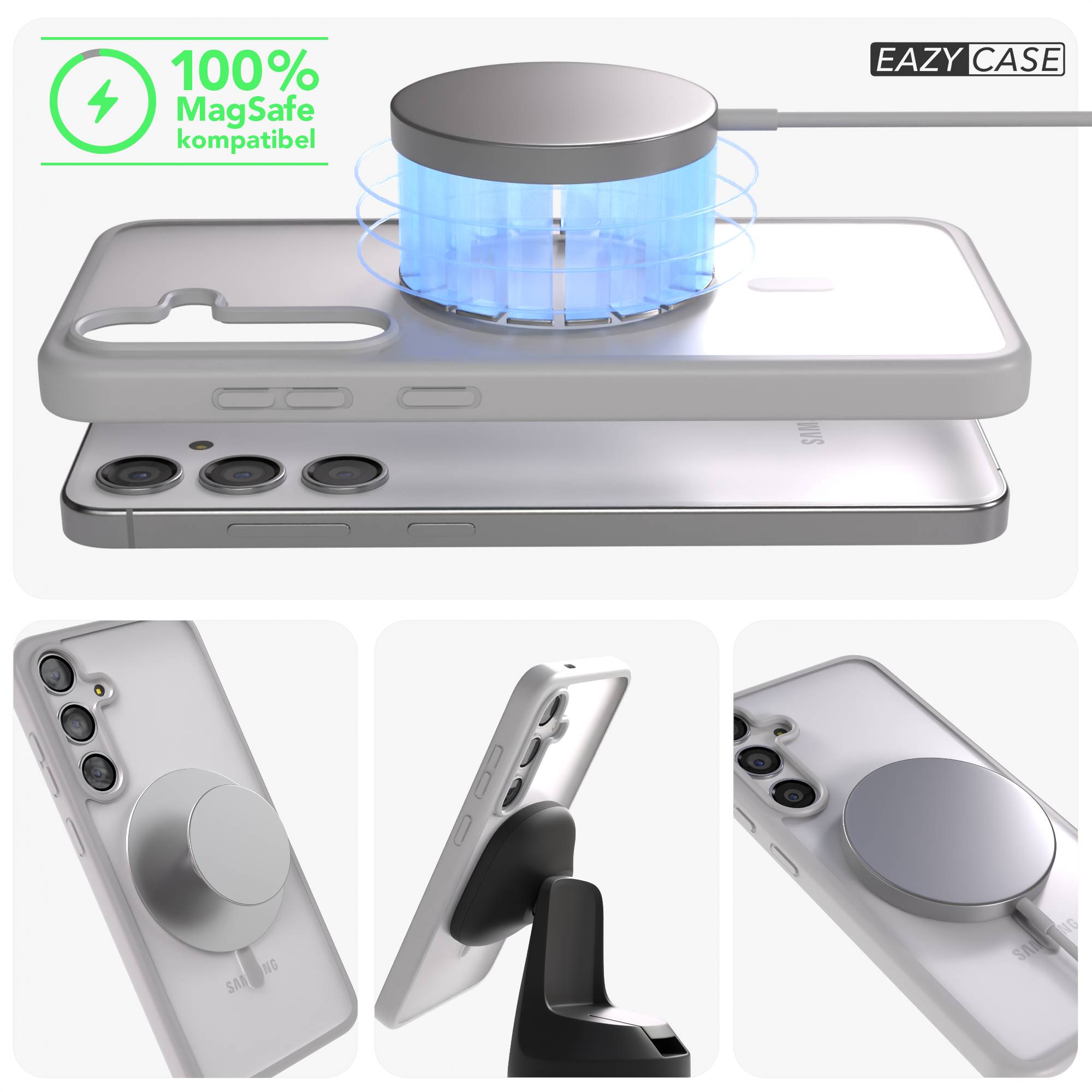 Samsung Galaxy S24 Plus Outdoor Bumper Hülle mit MagSafe Magnetring 