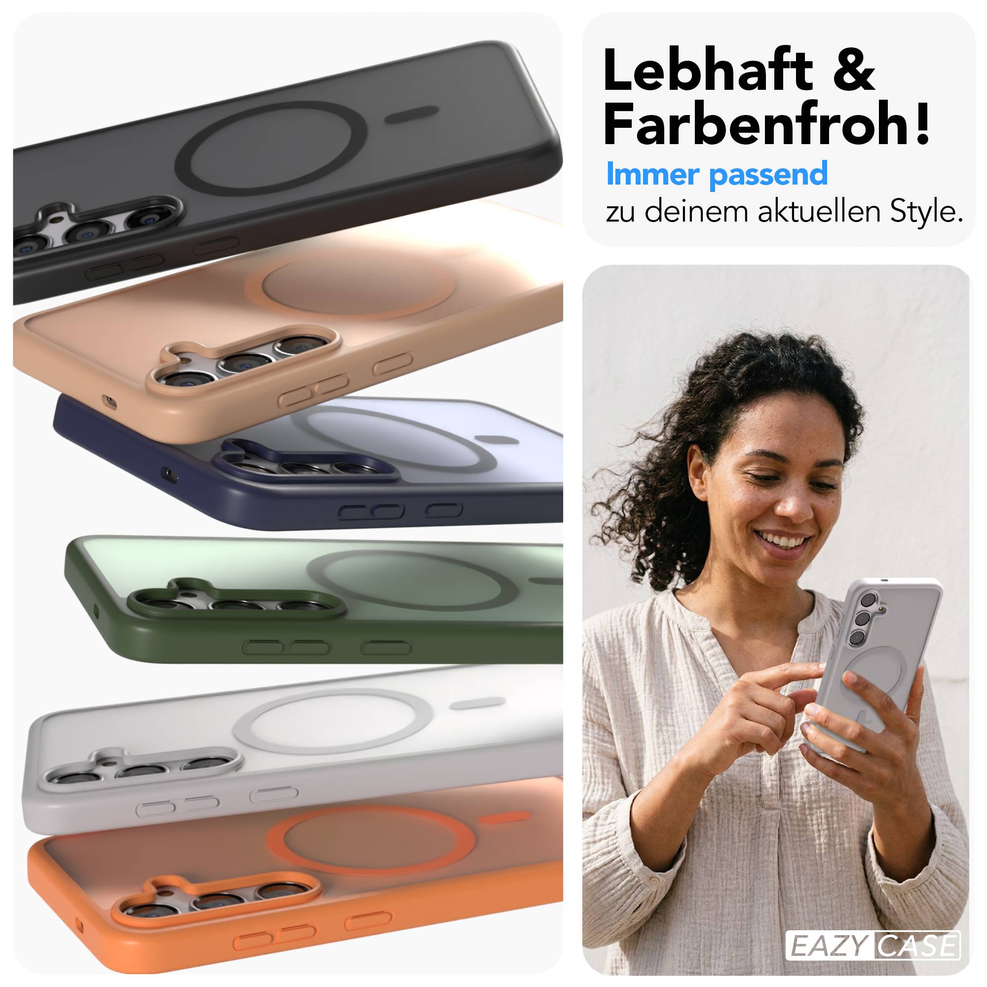 Samsung Galaxy S24 Plus Outdoor Bumper Hülle mit MagSafe Magnetring 