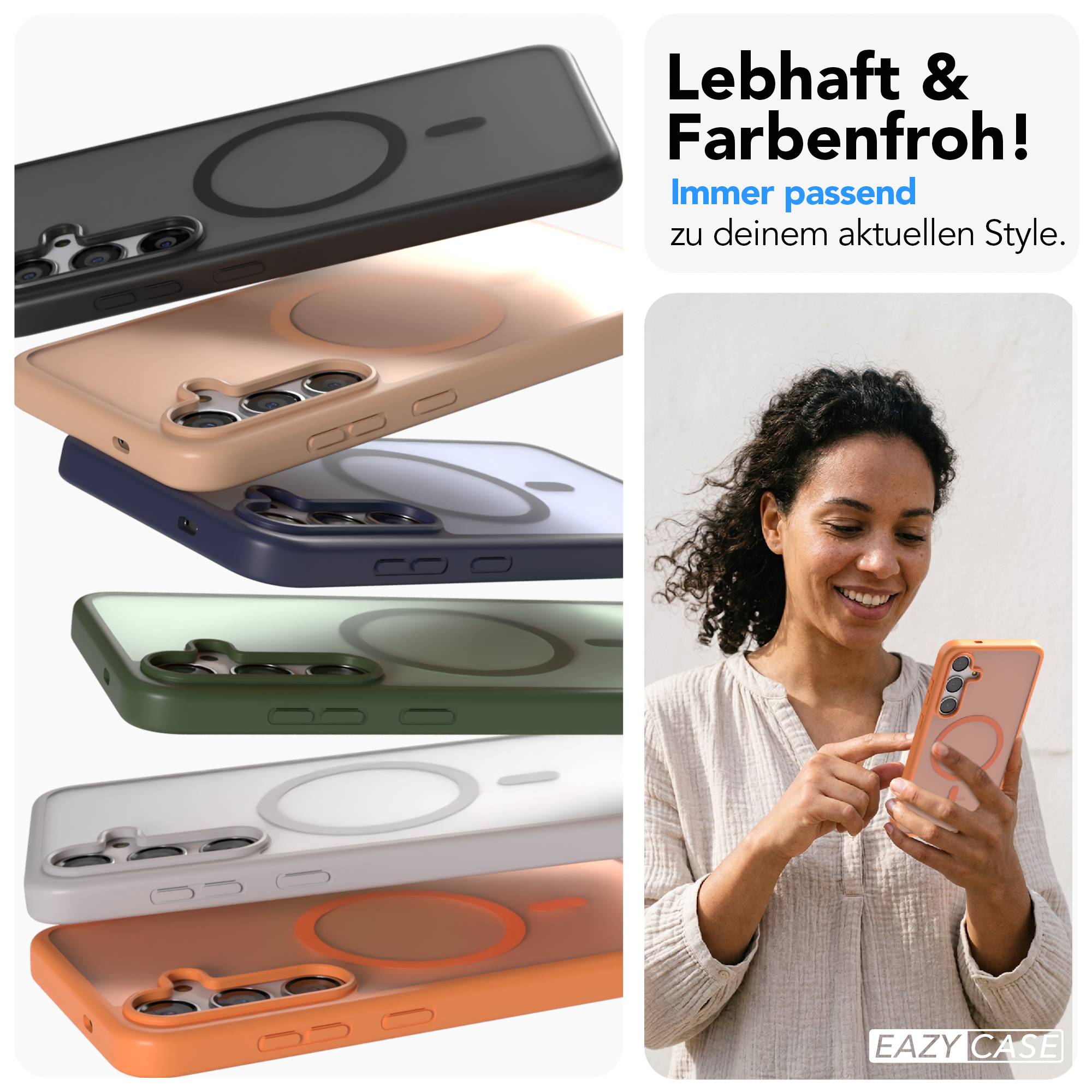 Samsung Galaxy S24 Plus Outdoor Bumper Hülle mit MagSafe Magnetring 