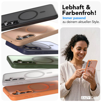 Samsung Galaxy S24 Plus Outdoor Bumper Hülle mit MagSafe Magnetring 