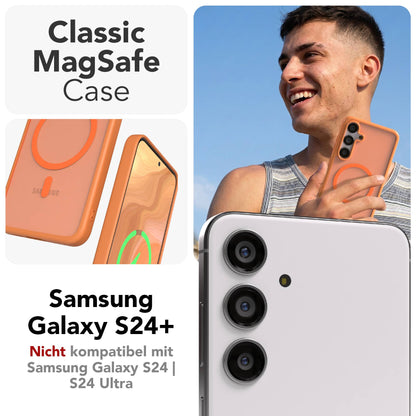 Samsung Galaxy S24 Plus Outdoor Bumper Hülle mit MagSafe Magnetring 