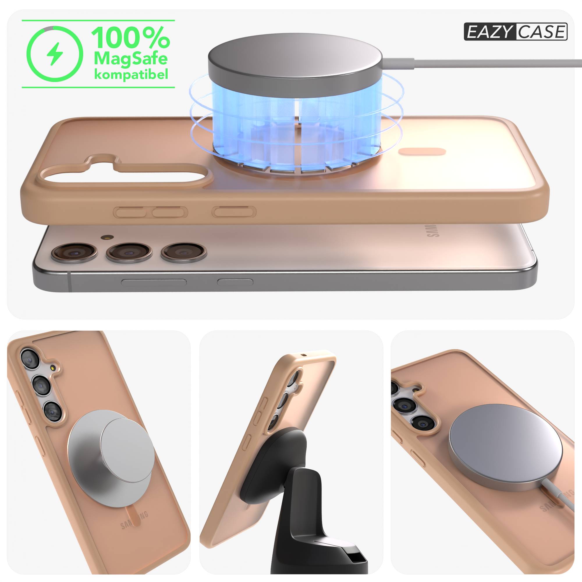 Samsung Galaxy S24 Plus Outdoor Bumper Hülle mit MagSafe Magnetring 