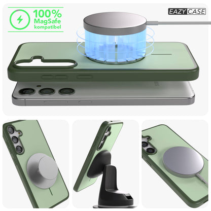 Samsung Galaxy S24 Plus Bumper Hülle mit MagSafe Magnetring 