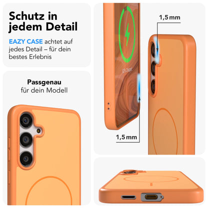 Samsung Galaxy S24 Plus Bumper Hülle mit MagSafe Magnetring 