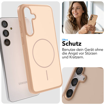 Samsung Galaxy S24 Plus Bumper Hülle mit MagSafe Magnetring 