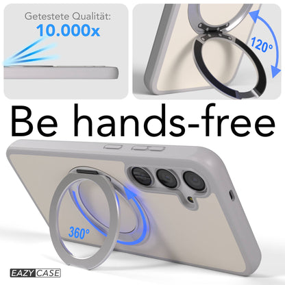 Samsung Galaxy S24 Plus Bumper Hülle mit MagSafe und drehbarem Ring 