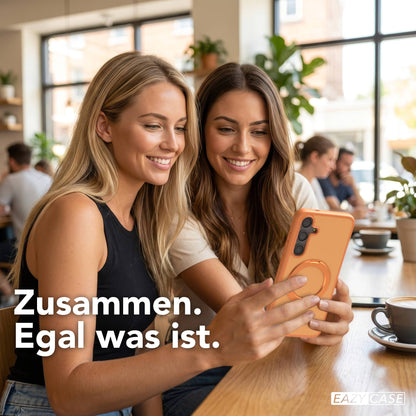 Samsung Galaxy S24 Plus Bumper Hülle mit MagSafe und drehbarem Ring 