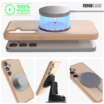 Samsung Galaxy S24 Plus Bumper Hülle mit MagSafe und drehbarem Ring 