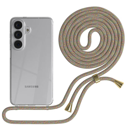 Samsung Galaxy S26 transparente Handykette mit verstellbarer Kordel TPU Hülle 