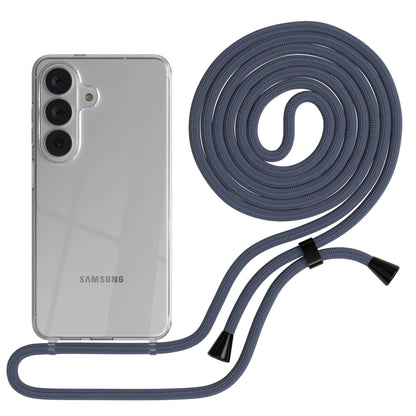 Samsung Galaxy S26 transparente Handykette mit verstellbarer Kordel TPU Hülle 