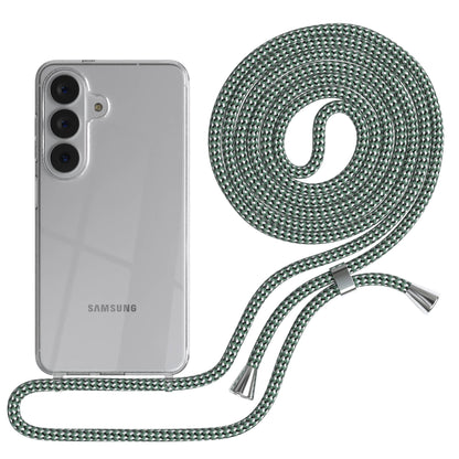Samsung Galaxy S26 transparente Handykette mit verstellbarer Kordel TPU Hülle 