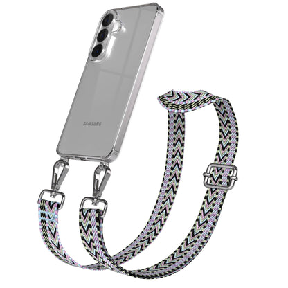 Samsung Galaxy S26 Handykette mit verstellbarem Boho Band Umhängegurt 