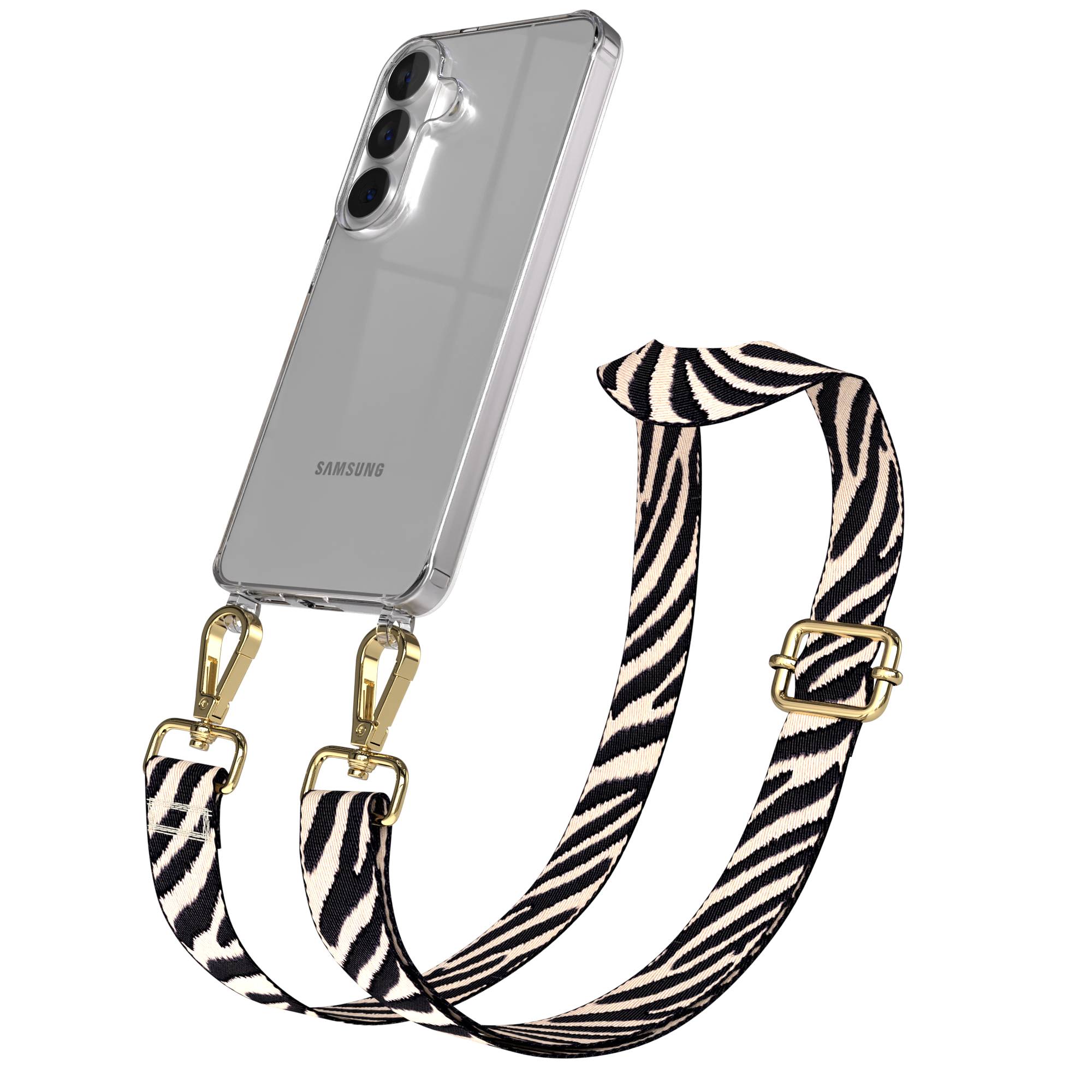 Samsung Galaxy S26 Handykette mit verstellbarem Boho Band Umhängegurt 