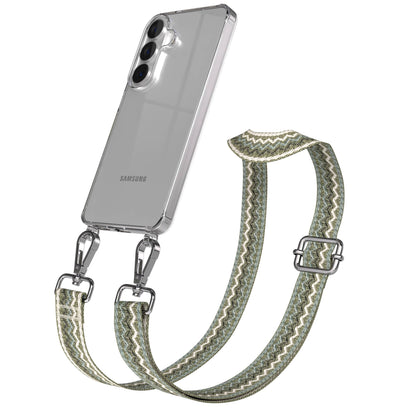 Samsung Galaxy S26 Handykette mit verstellbarem Boho Band Umhängegurt 