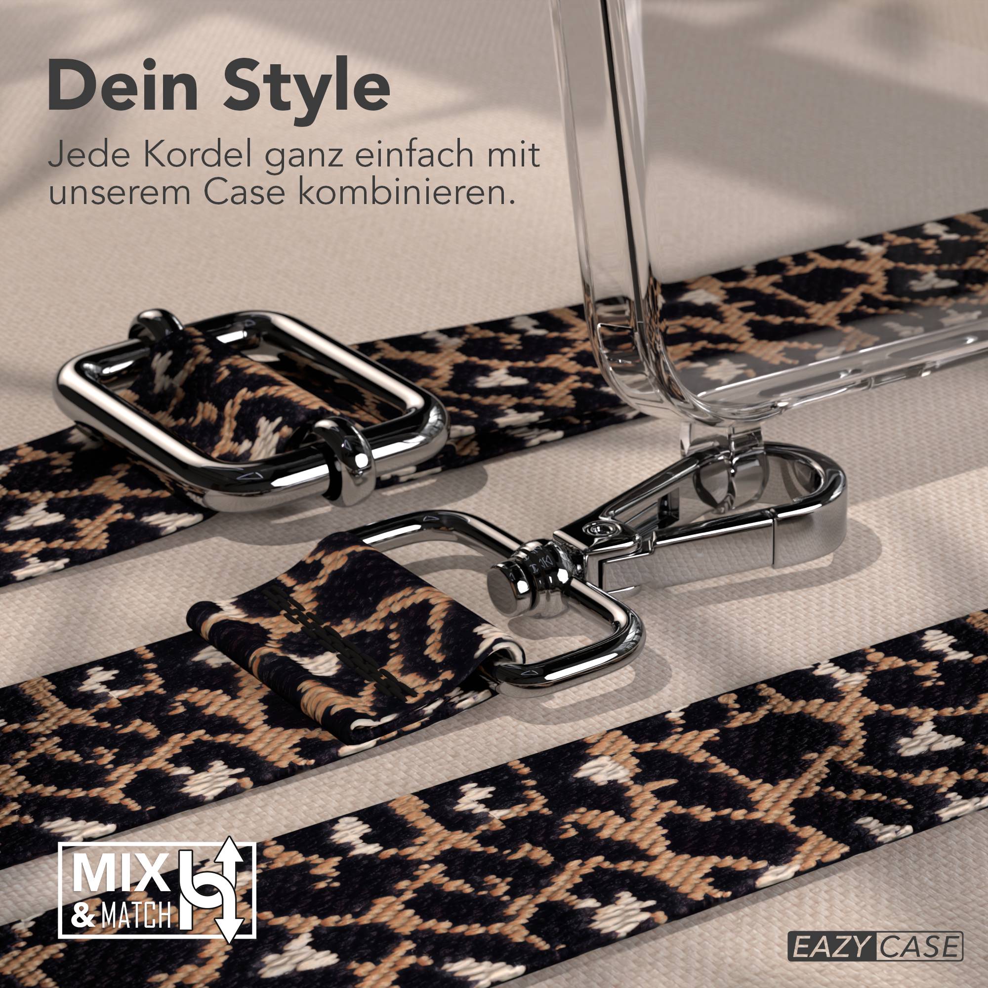 Samsung Galaxy S26 Handykette mit verstellbarem Boho Band Umhängeband 