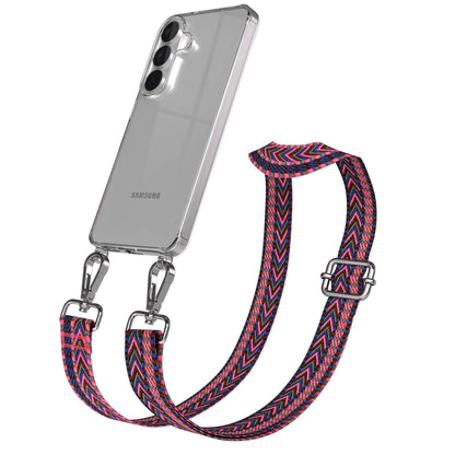 Samsung Galaxy S26 Handykette mit verstellbarem Boho Band Umhängeband 
