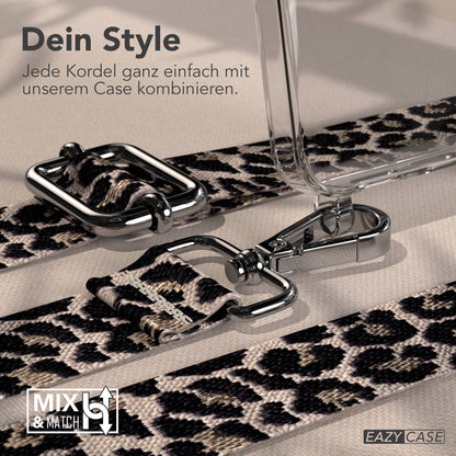 Samsung Galaxy S26 Handykette mit verstellbarem Boho Band Umhängeband 