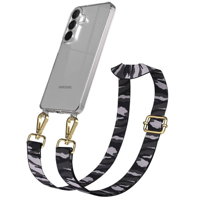 Samsung Galaxy S26 Handykette mit verstellbarem Boho Band Umhängeband 
