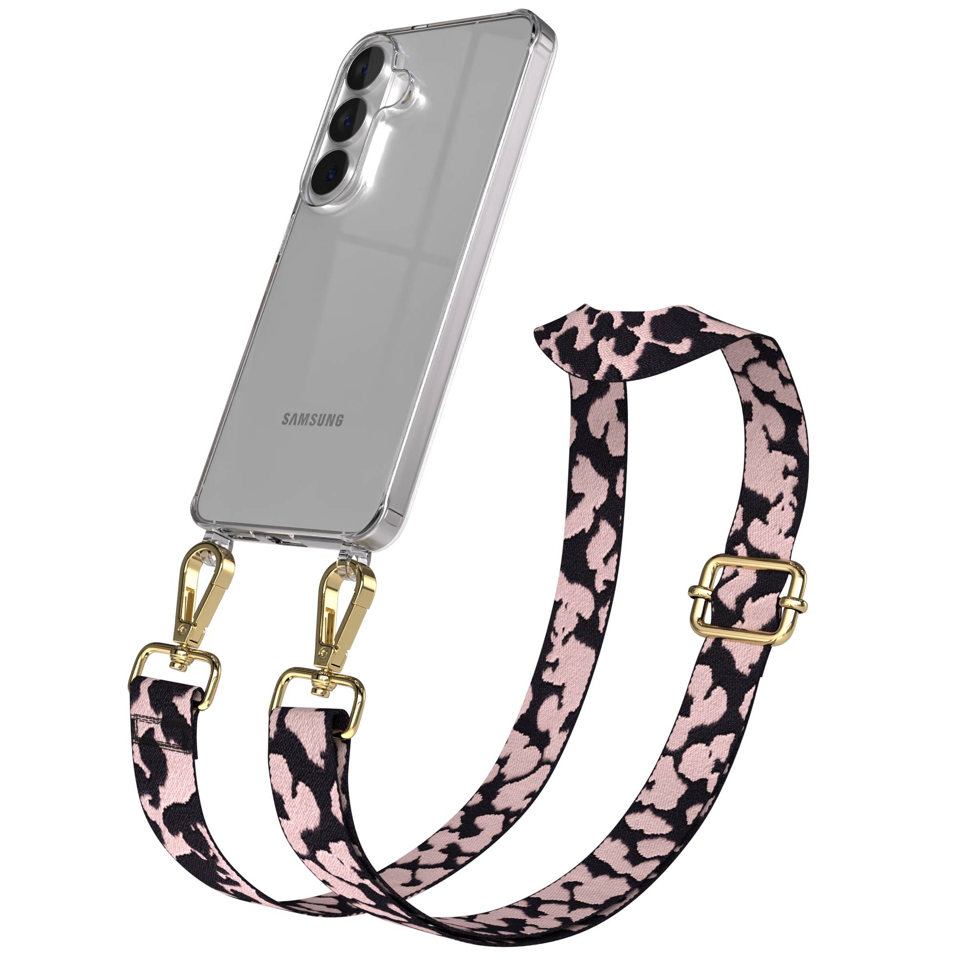 Samsung Galaxy S26 Handykette mit verstellbarem Boho Band Umhängeband 
