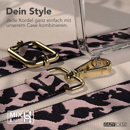 Samsung Galaxy S26 Handykette mit verstellbarem Boho Band Umhängeband 
