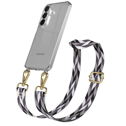 Samsung Galaxy S26 Handykette mit verstellbarem Boho Band Umhängeband 