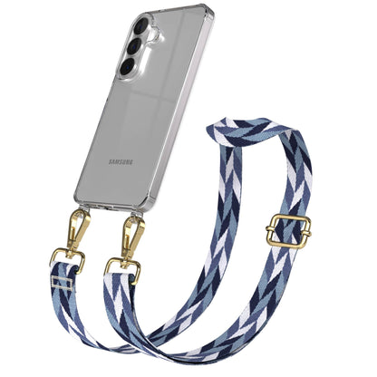 Samsung Galaxy S26 Handykette mit verstellbarem Boho Band Umhängeband 