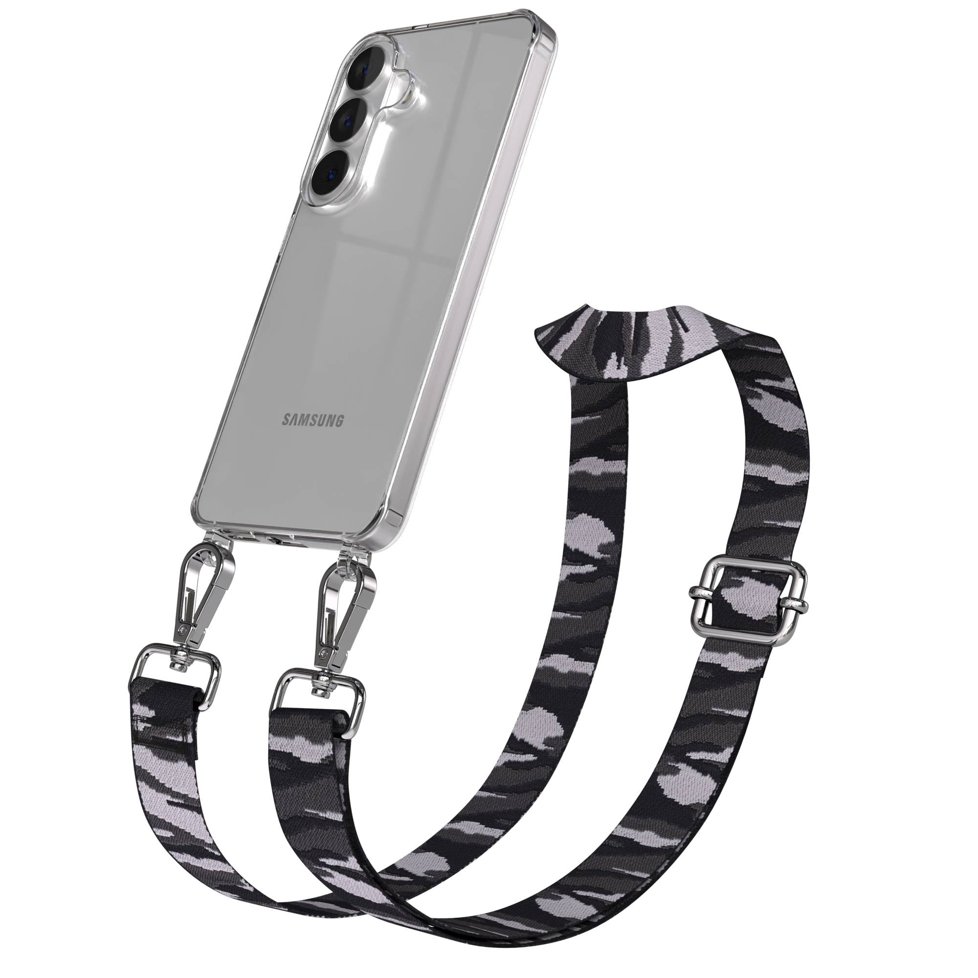 Samsung Galaxy S26 Handykette mit verstellbarem Boho Band Umhängeband 