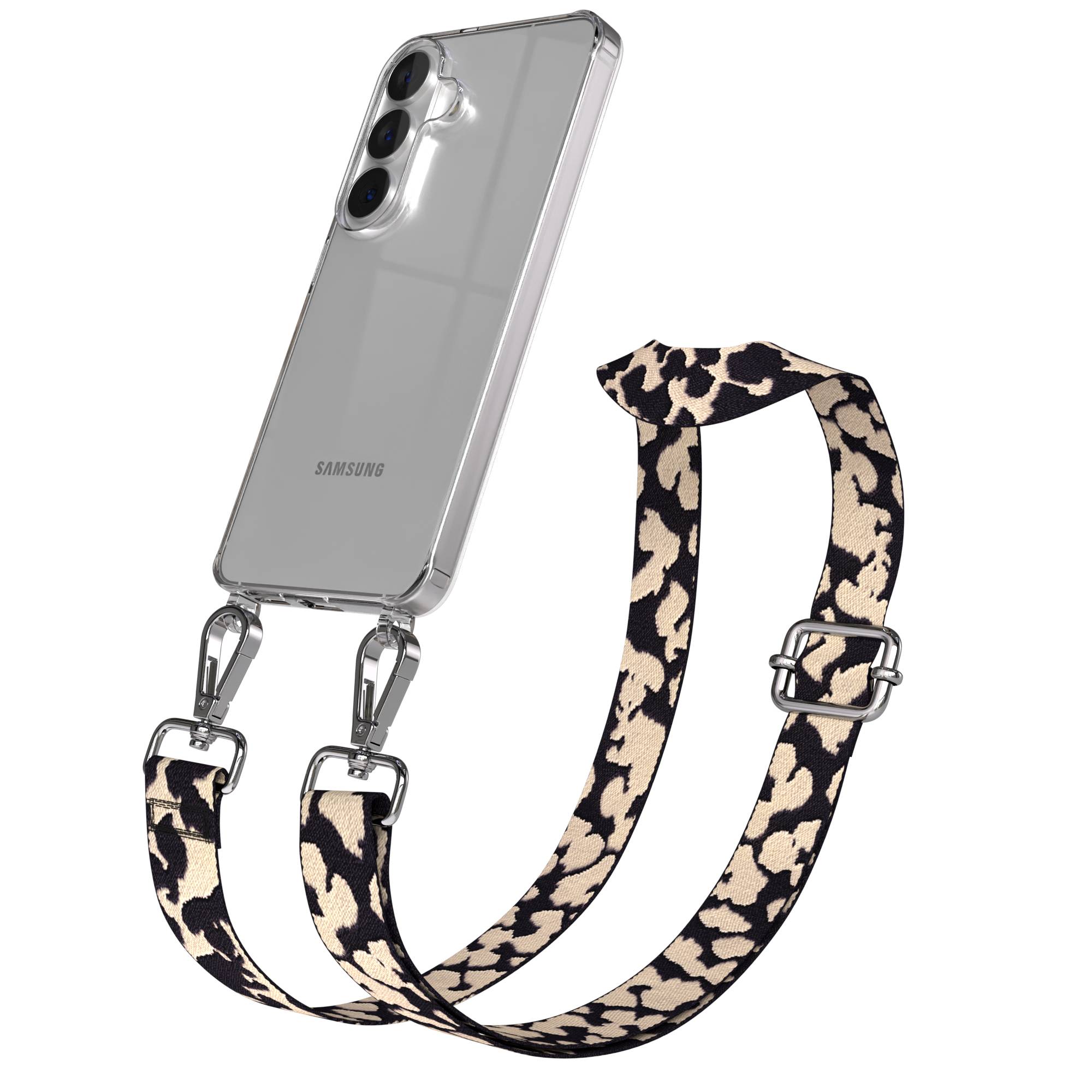 Samsung Galaxy S26 Handykette mit verstellbarem Boho Band Umhängeband 