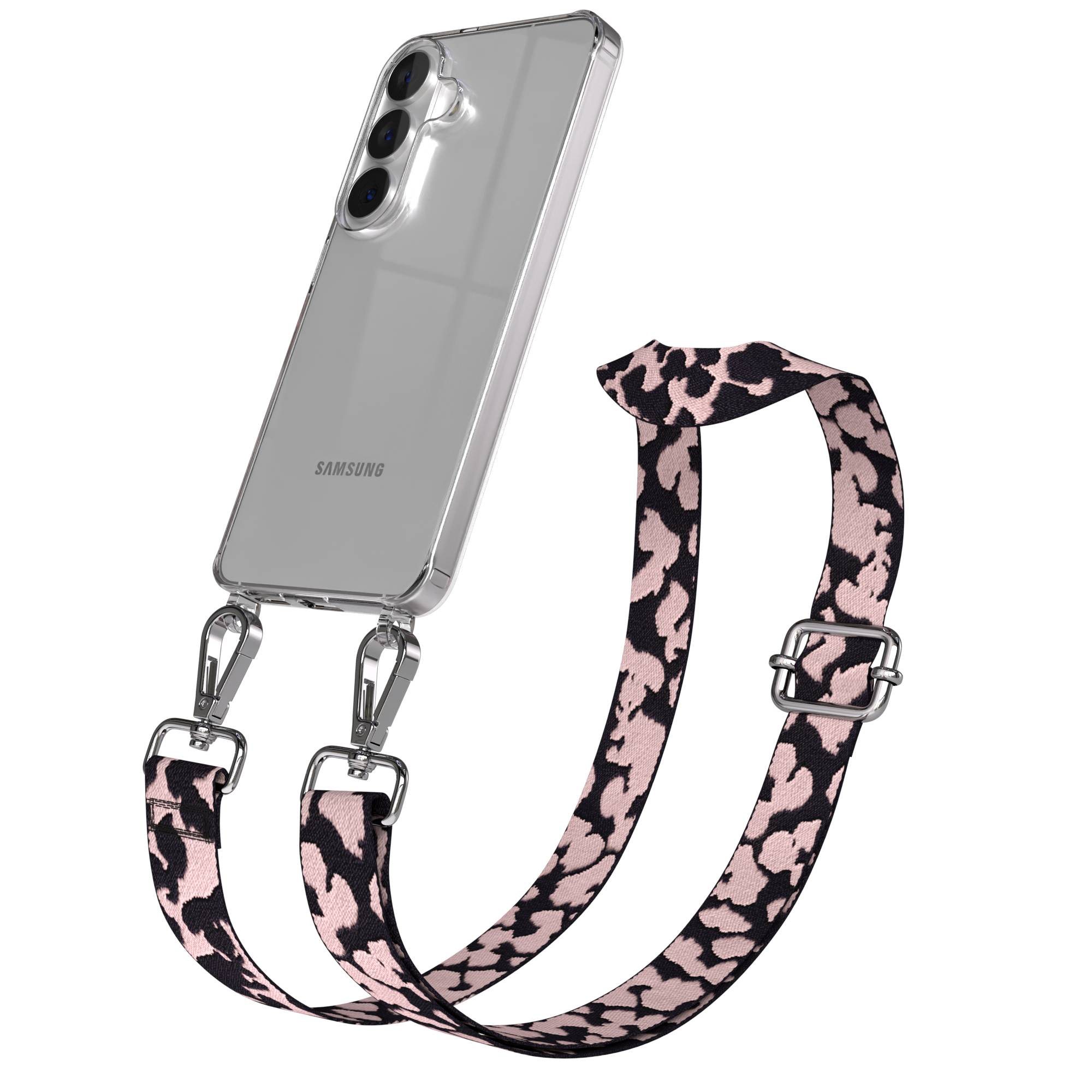 Samsung Galaxy S26 Handykette mit verstellbarem Boho Band Umhängeband 