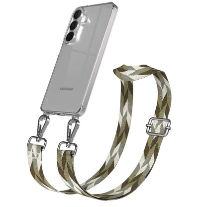 Samsung Galaxy S26 Handykette mit verstellbarem Boho Band Umhängeband 