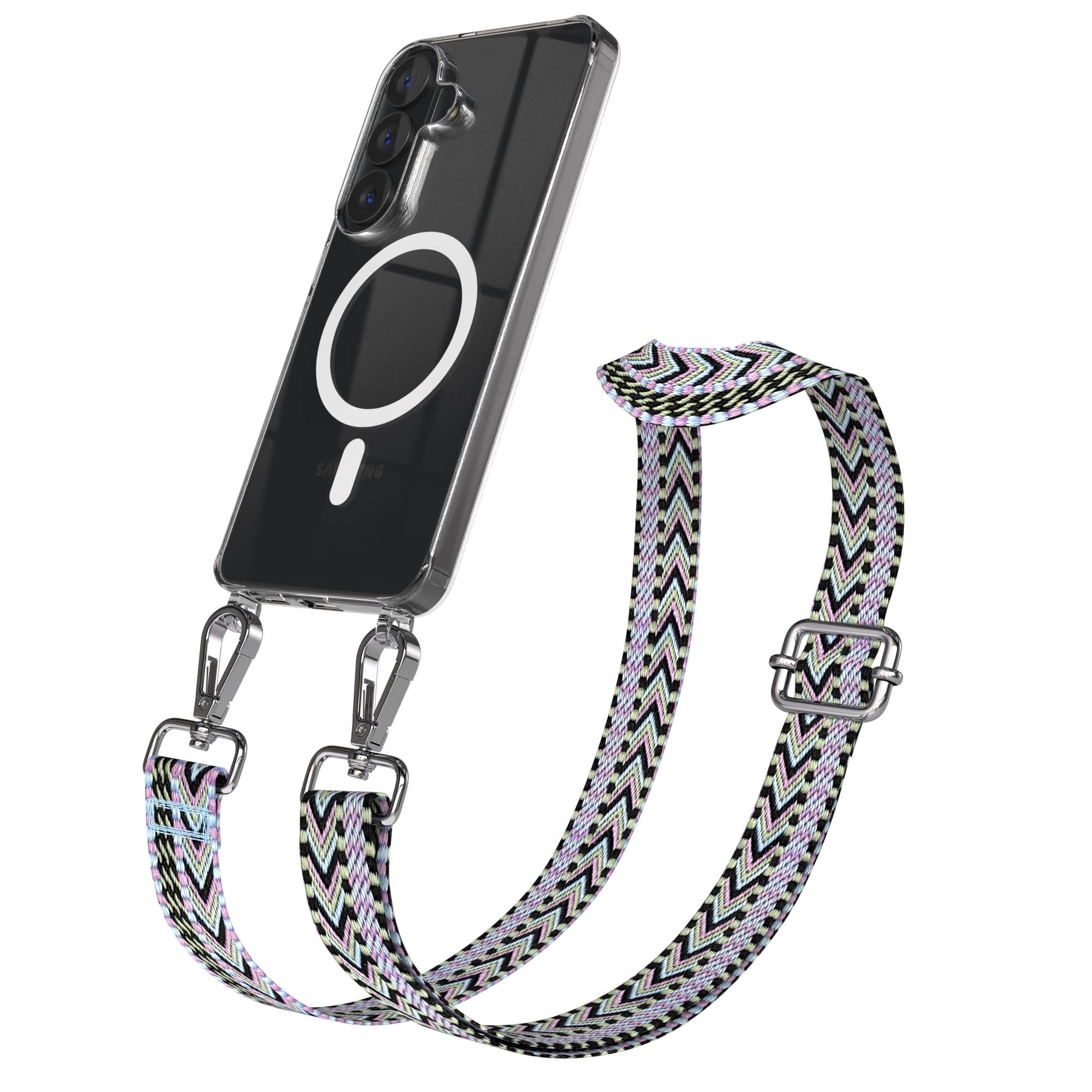 Samsung Galaxy S26 Handykette MagSafe mit Boho Band verstellbar 