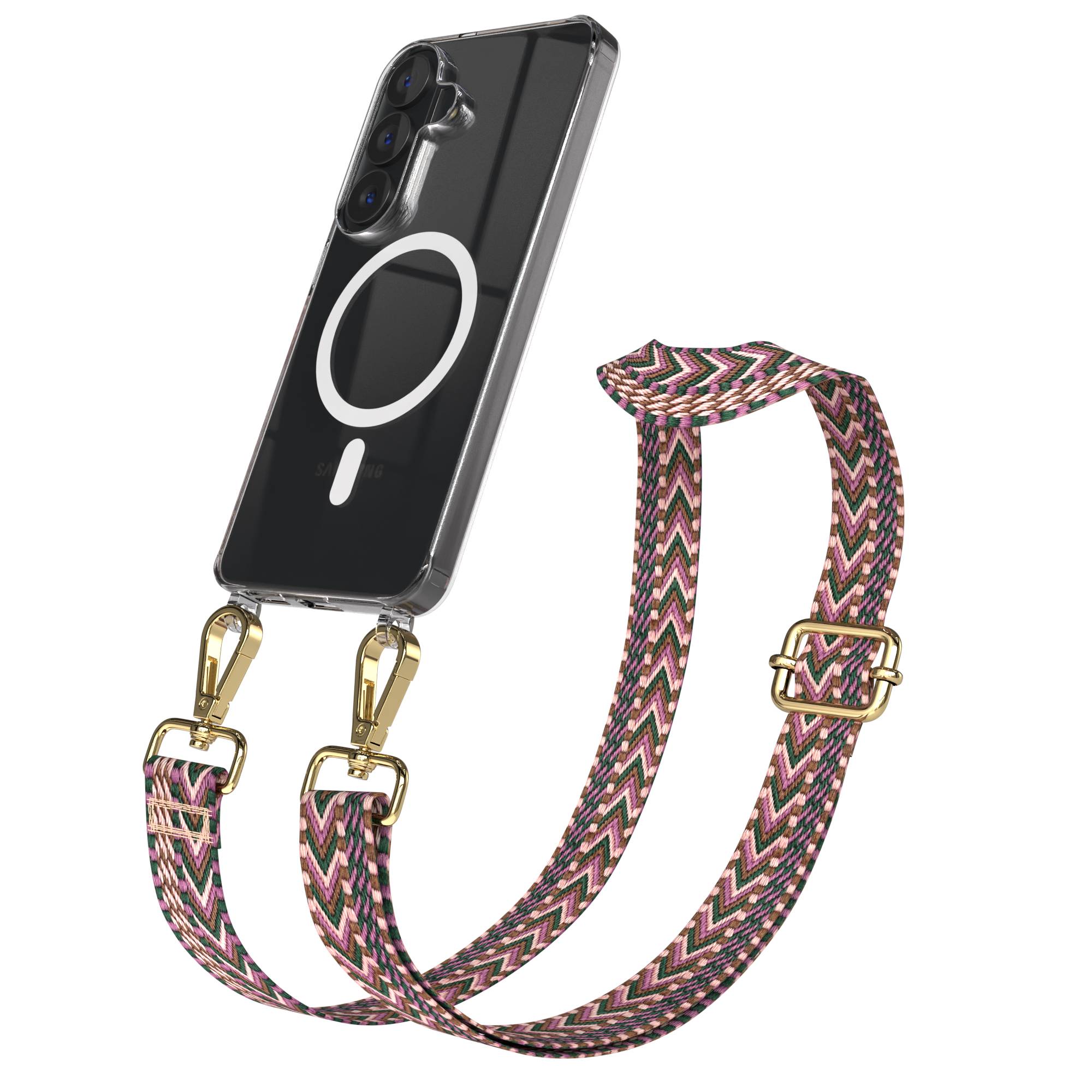 Samsung Galaxy S26 Handykette MagSafe mit Boho Band verstellbar 