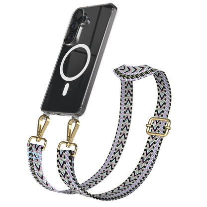 Samsung Galaxy S26 Handykette MagSafe mit Boho Band verstellbar 