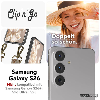 Samsung Galaxy S26 Handykette MagSafe mit Boho Band verstellbar 