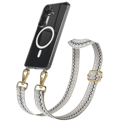 Samsung Galaxy S26 Handykette MagSafe mit Boho Band verstellbar 